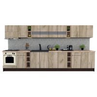 Bucatarie MARINA NEW 400 Wenge / Decor K002